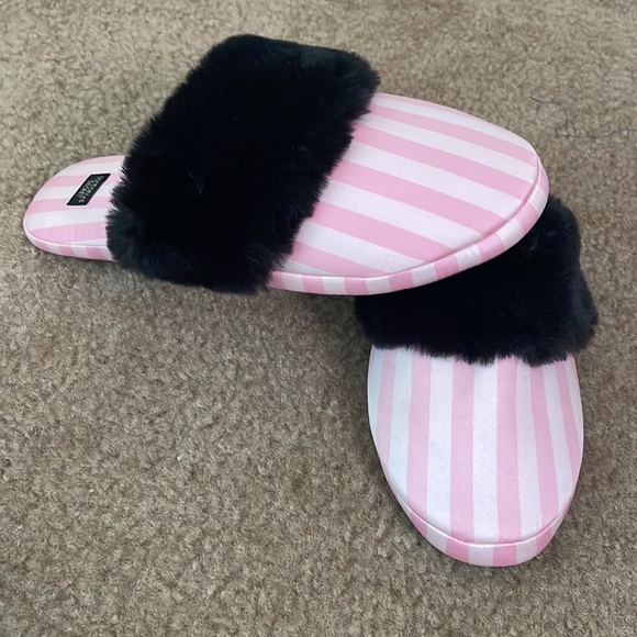 Victoria Secret Satin Slippers - Picture 3 of 4